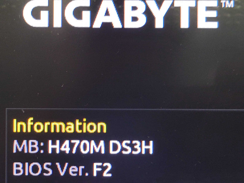 GIGABYTE H470M DS3H LGA1200 mATX Motherboard 16GB DDR4 + I/O Plate %