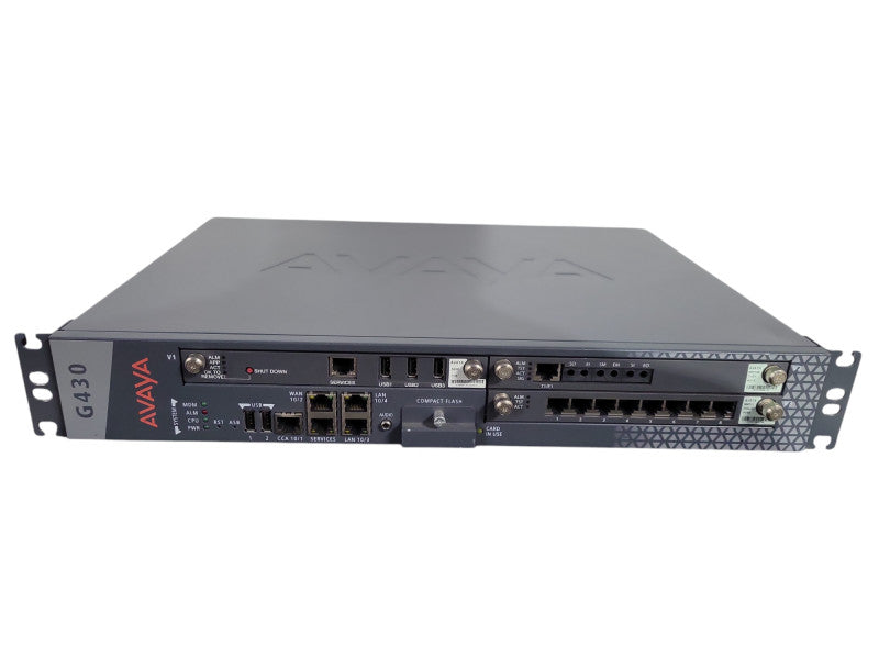 Avaya G430 Media Gateway w/ Modules: S8300, MM711,MM710B READ !