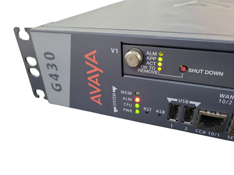 Avaya G430 Media Gateway w/ Modules: S8300, MM711,MM710B READ !