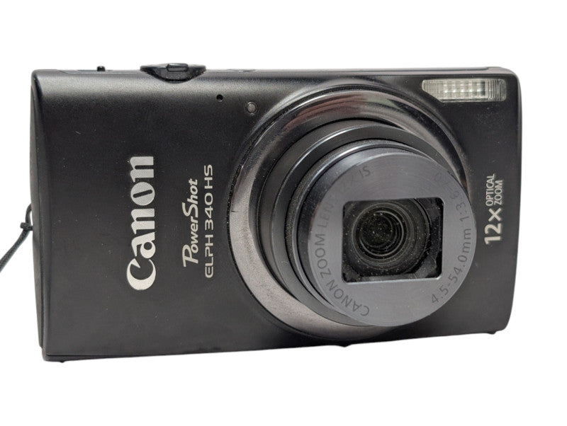 Canon PowerShot Elph 340 HS Digital Camera compact black  -