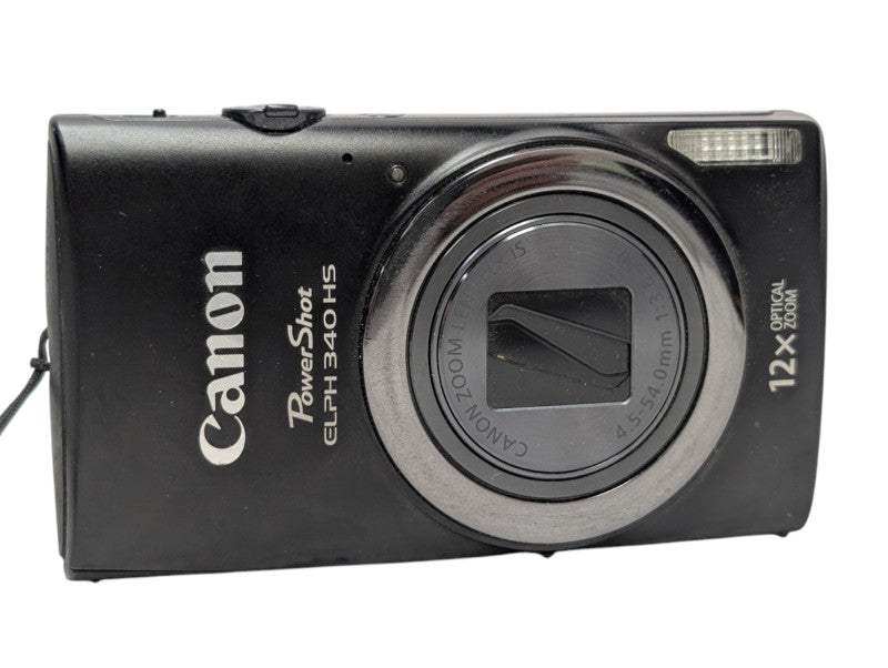 Canon PowerShot Elph 340 HS Digital Camera compact black  -