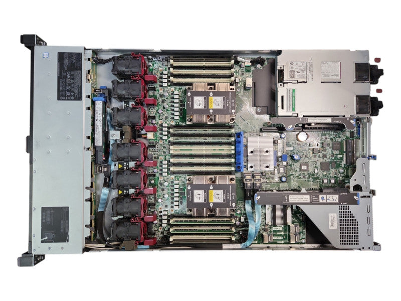 HP DL360 Gen10 1U 8x2.5", 2x Xeon Gold 5115, 64GB RAM, 8x1.8TB SAS, P408i-a