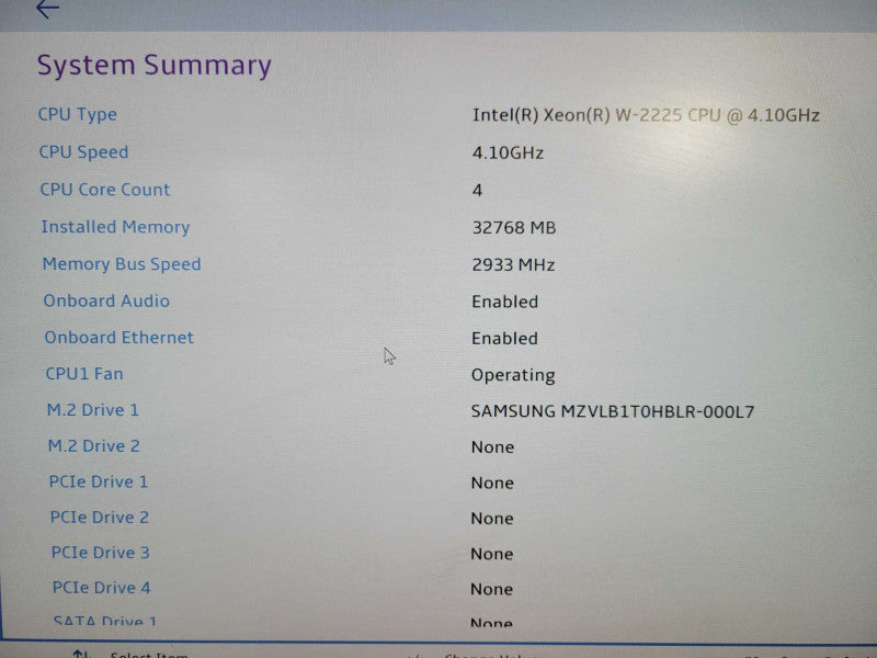 Lenovo ThinkStation P520c, Xeon W-2225, 32GB RAM, 1TB NVMe, M2000 !