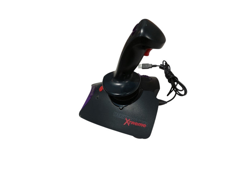 Vintage 1990's Gravis Destroyer Xtreme Joystick Controller Model: 10512 =