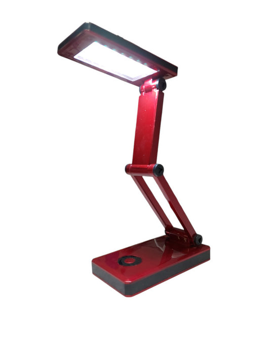 Desk Light USB Red Foldable  =
