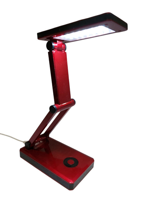 Desk Light USB Red Foldable  =