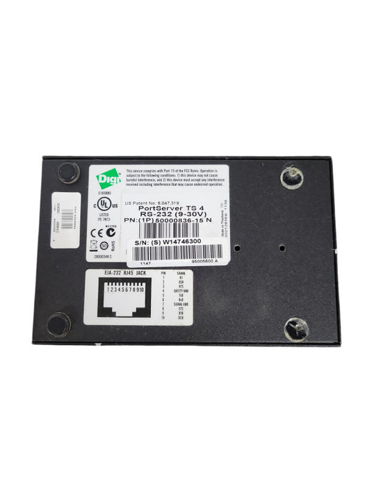 Digi PortServer TS 4 Device Server 50000836-15