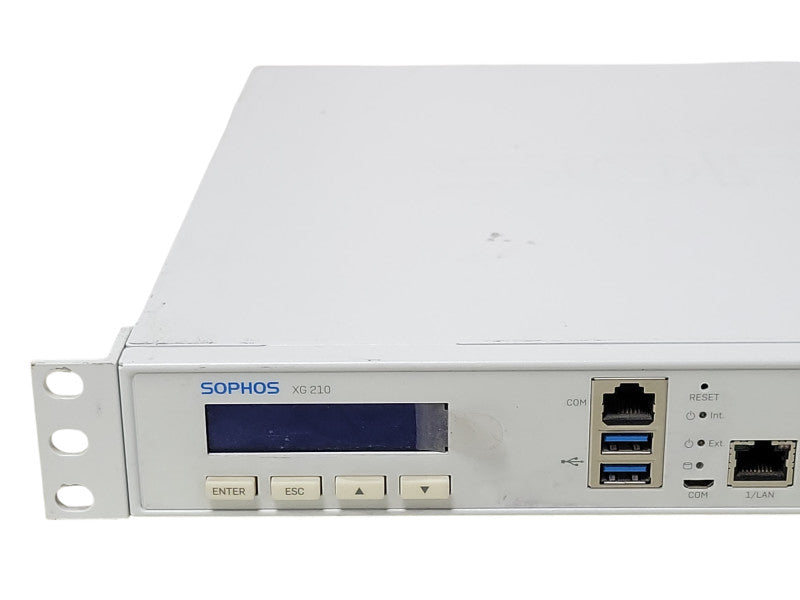 Sophos XG 210 Rev.3 Network Firewall Security Appliance Rack Mountable, SEE _