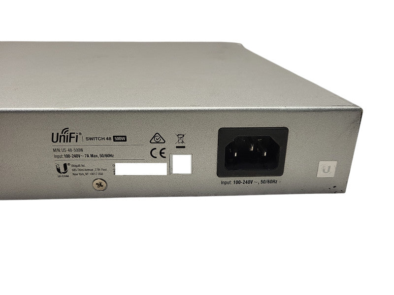 Ubiquiti US-48-500W 48-Port Gigabit PoE+ 500W Switch w/ 2x 10G SFP+ READ $