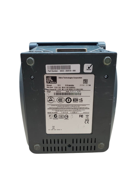 Zebra GK420d | GK42-202510-000 | Thermal Label Printer Q