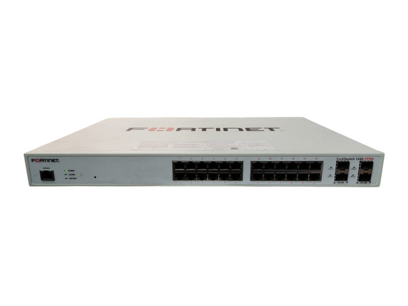 Fortinet FortiSwitch 124E-FPOE Managed Ethernet Switch, FS-124E-FPOE