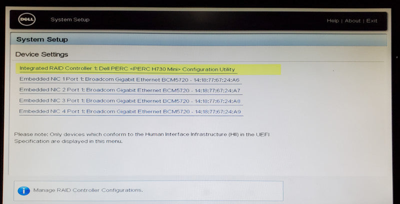 Dell PowerEdge R530 2x Xeon E5-2630 v3 32GB RAM H730 mini - No HDD