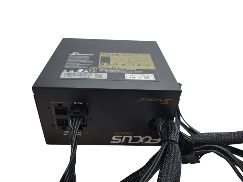 Seasonic 550W 80 PLUS GOLD Semi-Modular ATX PSU FOCUS GOLD (SSR-550FM) %