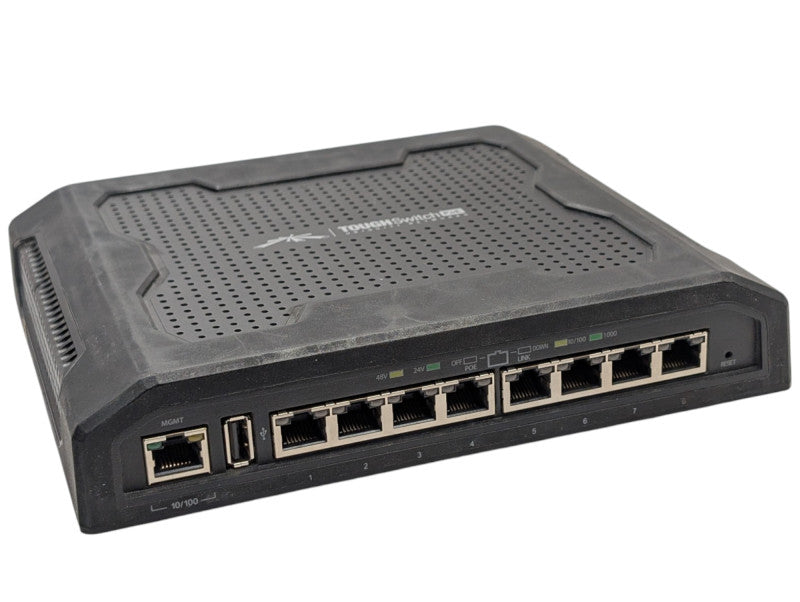 Ubiqiti TOUGHSwitch PRO PoE 8 Port Gigabit Updated Firmware  Q-