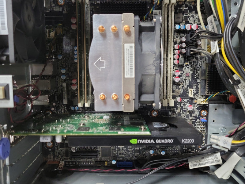 Lenovo TS P520c, Xeon W-2133 3.60GHz, 32GB RAM, 500GB NVMe + 2TB HDD, K2200 _