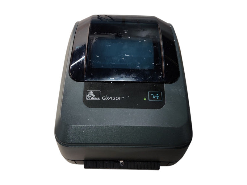 Zebra GX420T Thermal Label Printer, GX42-102411-000, TESTED