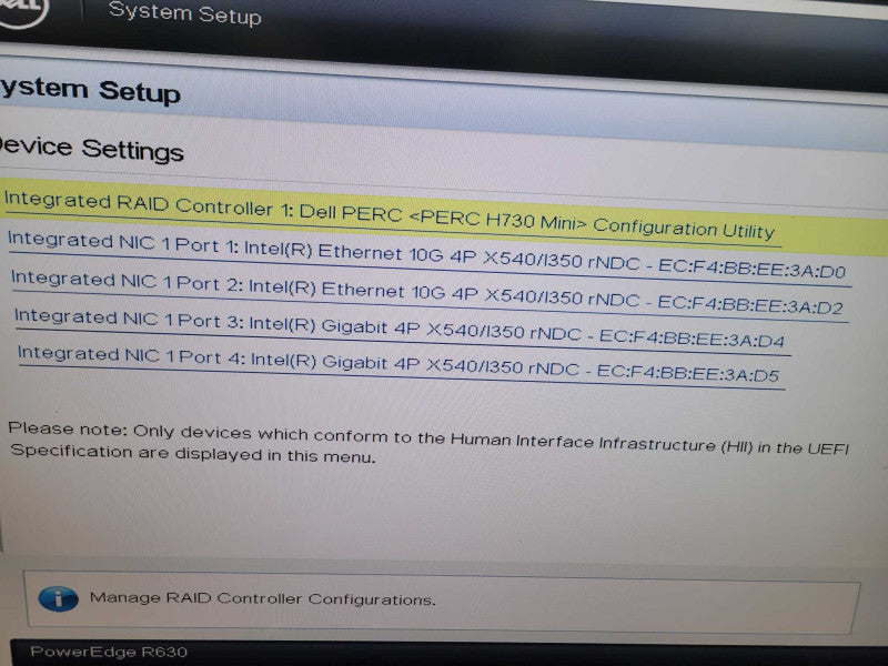 Dell PowerEdge R630 - 2x Xeon E5-2643 v3 32GB DDR4 PERC H730 Mini 2x750W PS %