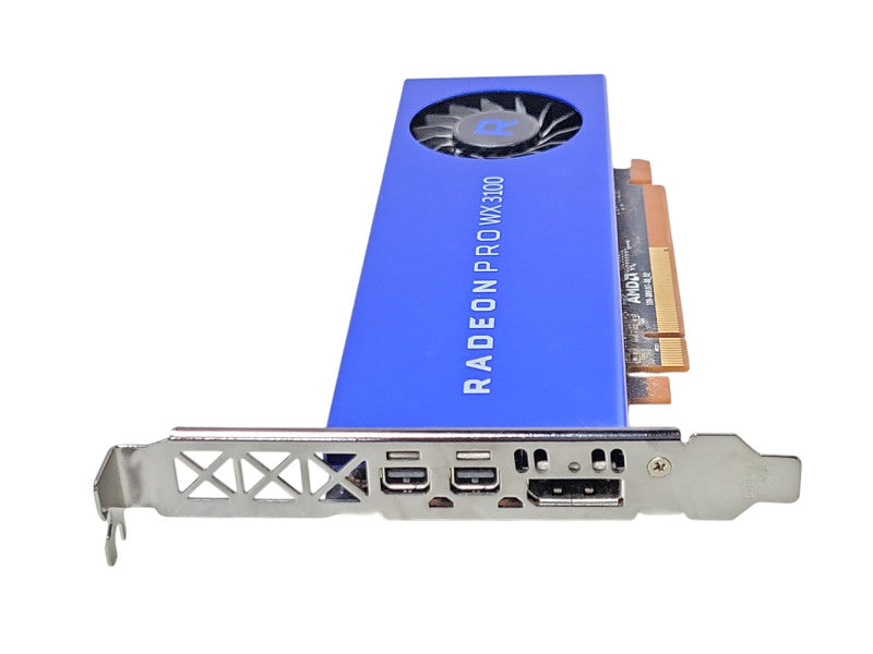 AMD Radeon Pro WX 3100 4GB GDDR5 Mini DP/DP Graphics Card _