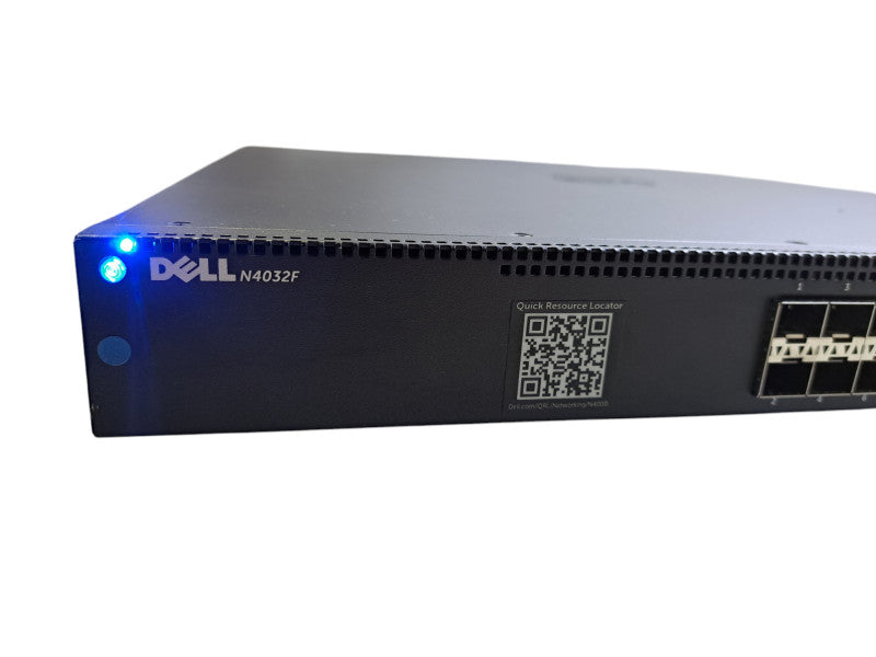 Dell N4032F | 24-Port 10GbE SFP Switch w/ 2-Port QSFP+ Module & 1x PSU