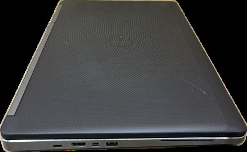 Dell Precision 7510 i7-6920HQ@2.9GHz QUADRO M2000M 4GB GPU 16GB RAM 256SSD  READ Lap200