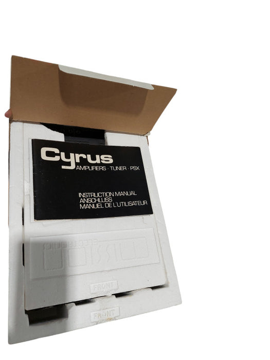 Vintage Cyrus One Hi-Fi Integrated Stereo Amplifier Made in England in Box  =