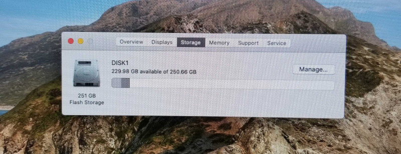 Apple iMac 21.5", Late 2013 Intel core i5 2.7GHz 16GB RAM - 250GB