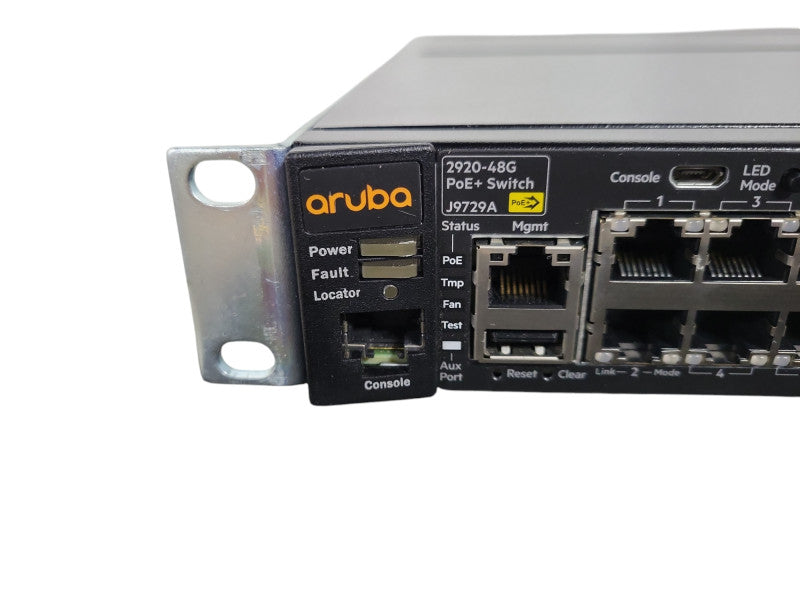 HP 2920-48G-PoE+ J9729A 48-Port Managed Gigabit !