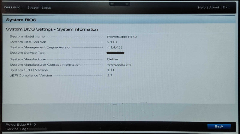 Dell PE R740 8x2.5", Xeon Silver 4110 2.10GHz, 32GB RAM, No HDD, H730P