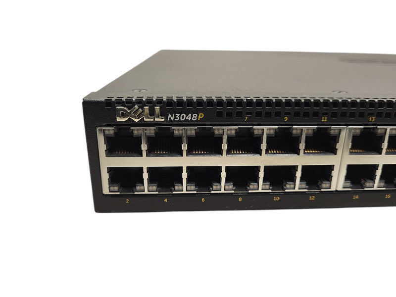 Dell Networking N3048P 48-Port PoE+ Network Switch w/ 2x 1100W PSU Q$