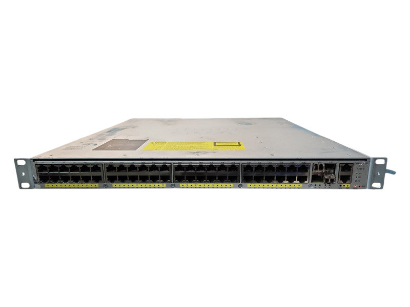 Cisco WS-C4948E, 48-Port Gigabit Network Switch w/ 4x SFP+ Ports, READ