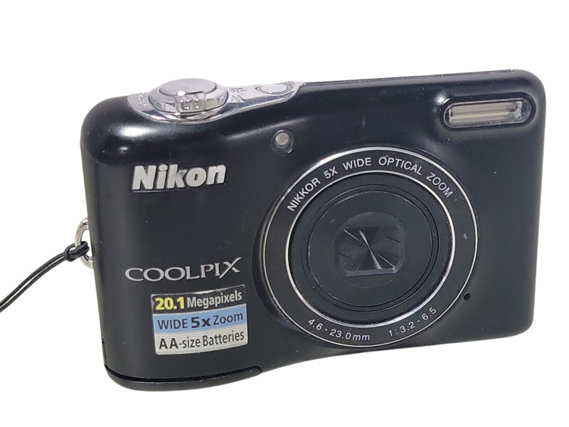 Nikon COOLPIX L32 Digital Camera 20.1 MP 5x Zoom, No SD Card _