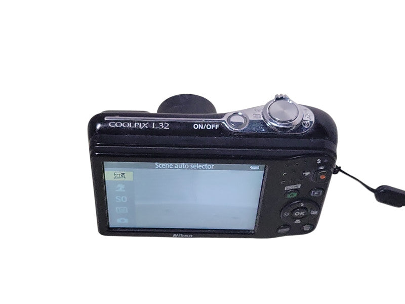 Nikon COOLPIX L32 Digital Camera 20.1 MP 5x Zoom, No SD Card _