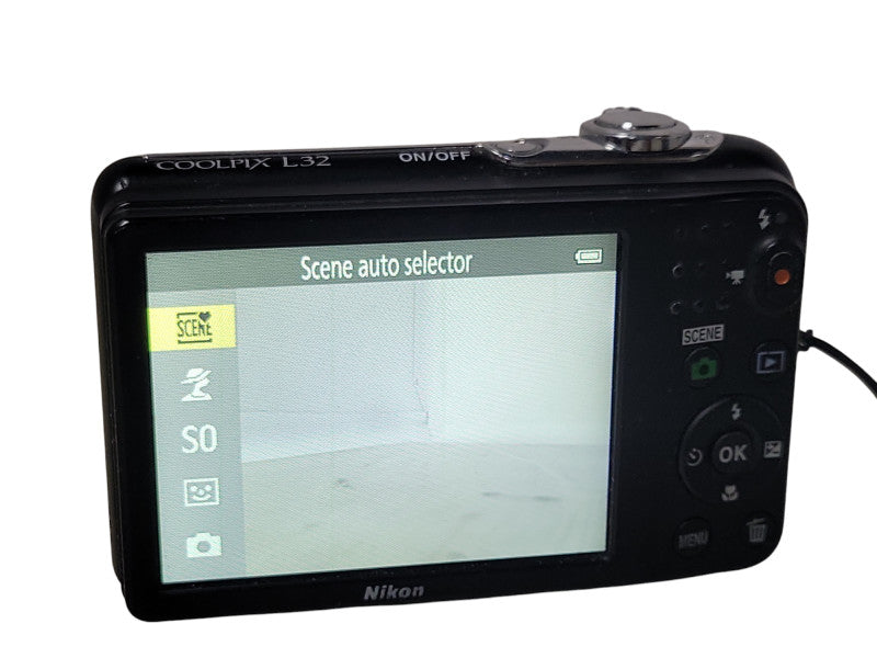 Nikon COOLPIX L32 Digital Camera 20.1 MP 5x Zoom, No SD Card _