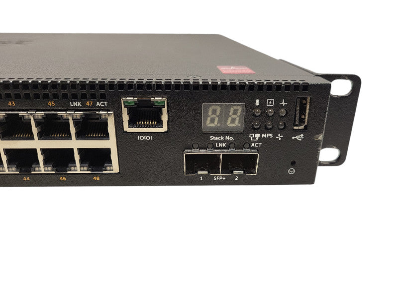 Dell N2048P 48 Port Gigabit PoE 10/100/1000 GbE 2x 10 GbE SFP+ Switch Q$