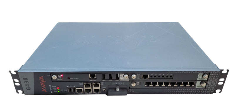 Avaya G430 Media Gateway w/ Modules: S8300, MM710B, MM711 *READ*