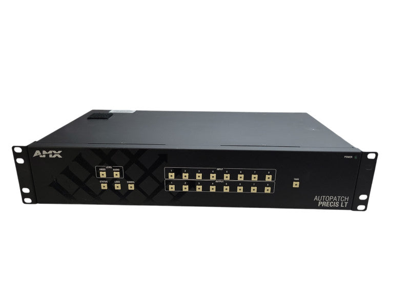 AMX Precis LT 8X8 V3A2 Component Video Matrix Powered Switch Stereo Audio %