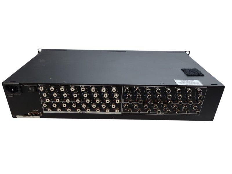 AMX Precis LT 8X8 V3A2 Component Video Matrix Powered Switch Stereo Audio %