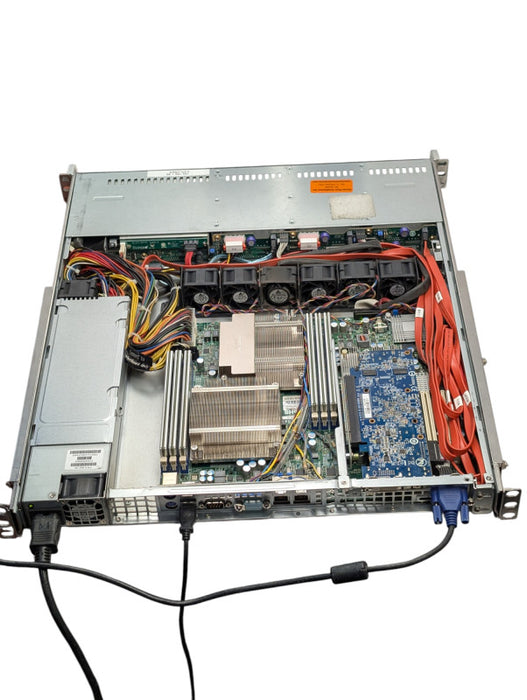 Supermicro 1U Server X8DTL-3 2x Intel Xeon E5620 10GB RAM  -