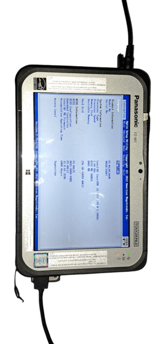 Panasonic Toughpad FZ-M1 i5-7Y57| 8GB |256GB W/ Adapter