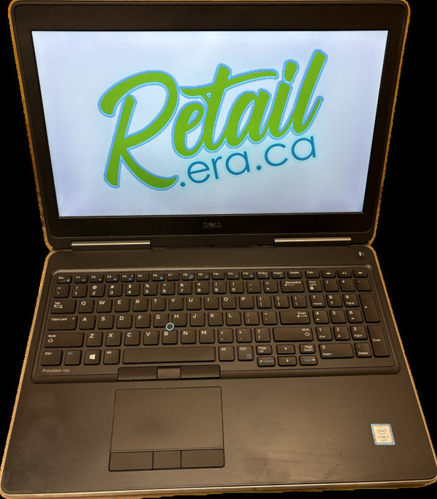 Dell Precision 7520 i7-6820HQ@2.7GHz QUADRO M2200 4GB GPU 32GB 256SSD READ!  Lap200