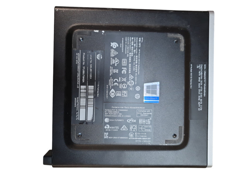 HP ProDesk 400 G5 USFF Intel i5-9500T 2.20GHz 8GB RAM