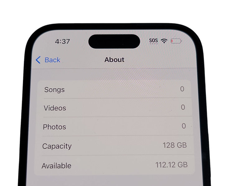 Apple iPhone 15 - 128GB - Black [A3089] (