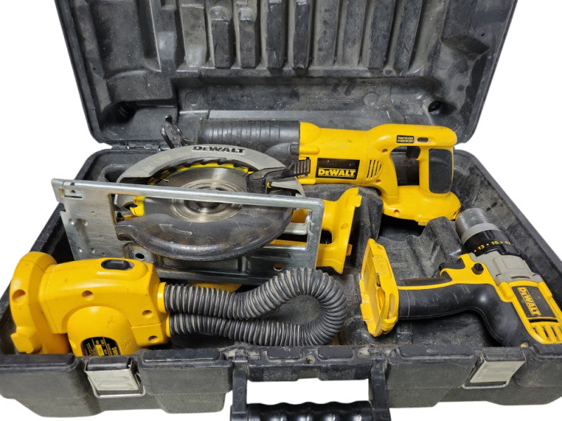 DeWalt Battery Powered tools with Case Read Description _