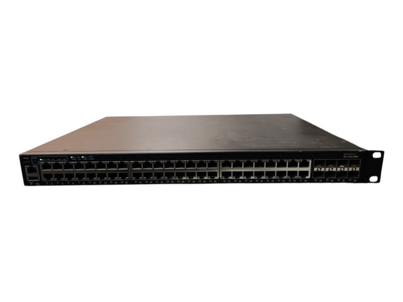 Ruckus ICX7150-48ZP-E8X10GR 16-Port 2.5G PoH, 32x PoE+, 8x SFP+ Switch