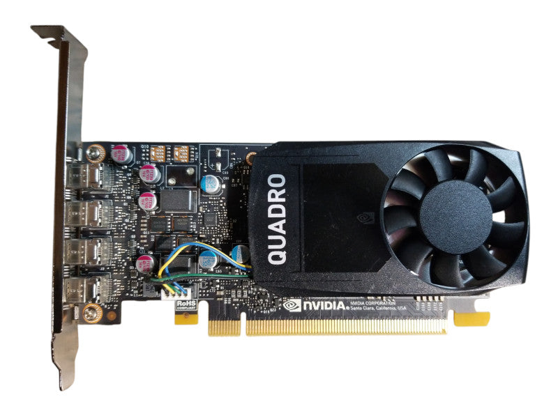 Nvidia Quadro P620 2GB GDDR5 PCIE Graphics Card 4x Mini DisplayPort Q