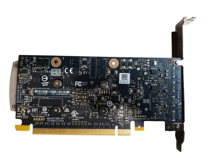 Nvidia Quadro P620 2GB GDDR5 PCIE Graphics Card 4x Mini DisplayPort Q