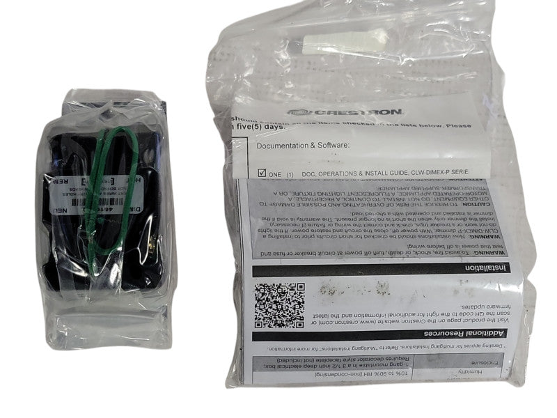 Open-Box Crestron CLW-DIMEX-P-W-S Dimmer _