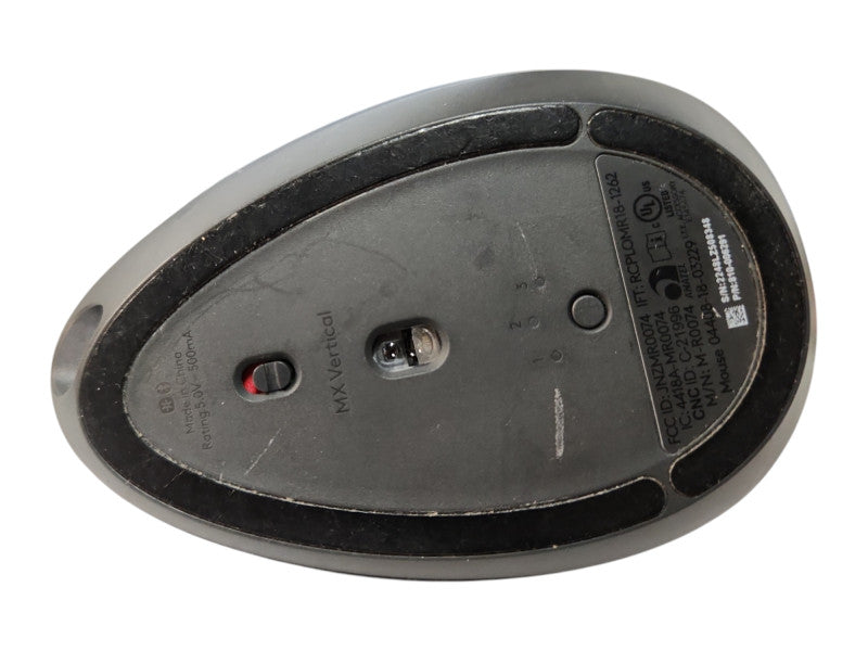 Logi MX Vertical Ergonomic Bluetooth Mouse M-R0074, No Doggle