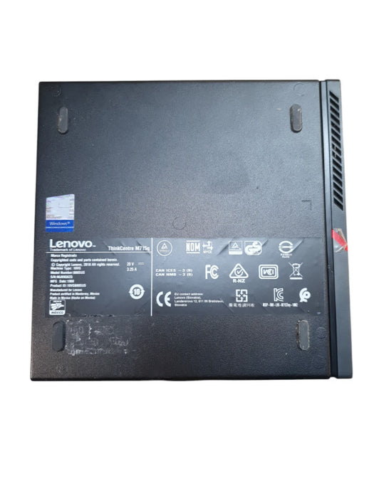 Lenovo ThinkCentre M715q USFF Ryzen 5 PRO 2400GE 8GB RAM - No HDD Q