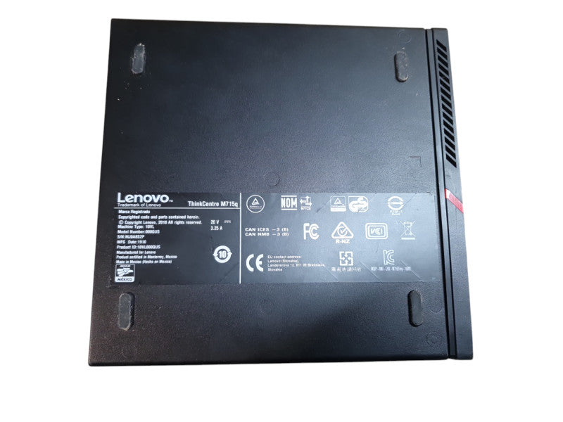 Lenovo ThinkCentre M715q USFF Ryzen 3 PRO 2200GE 8GB RAM - No HDD Q